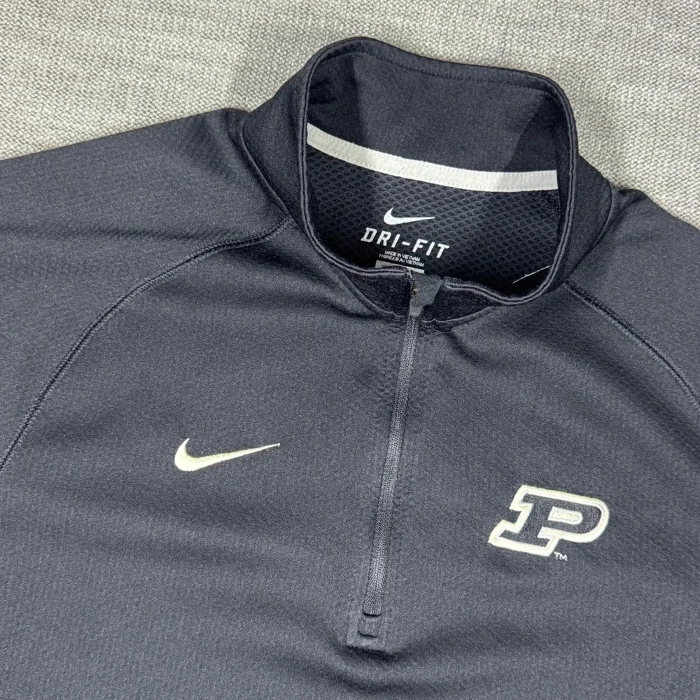 Purdue Boilermakers Nike Dri-Fit & Colosseum Quarter Zip Pullover Bundle Mens M